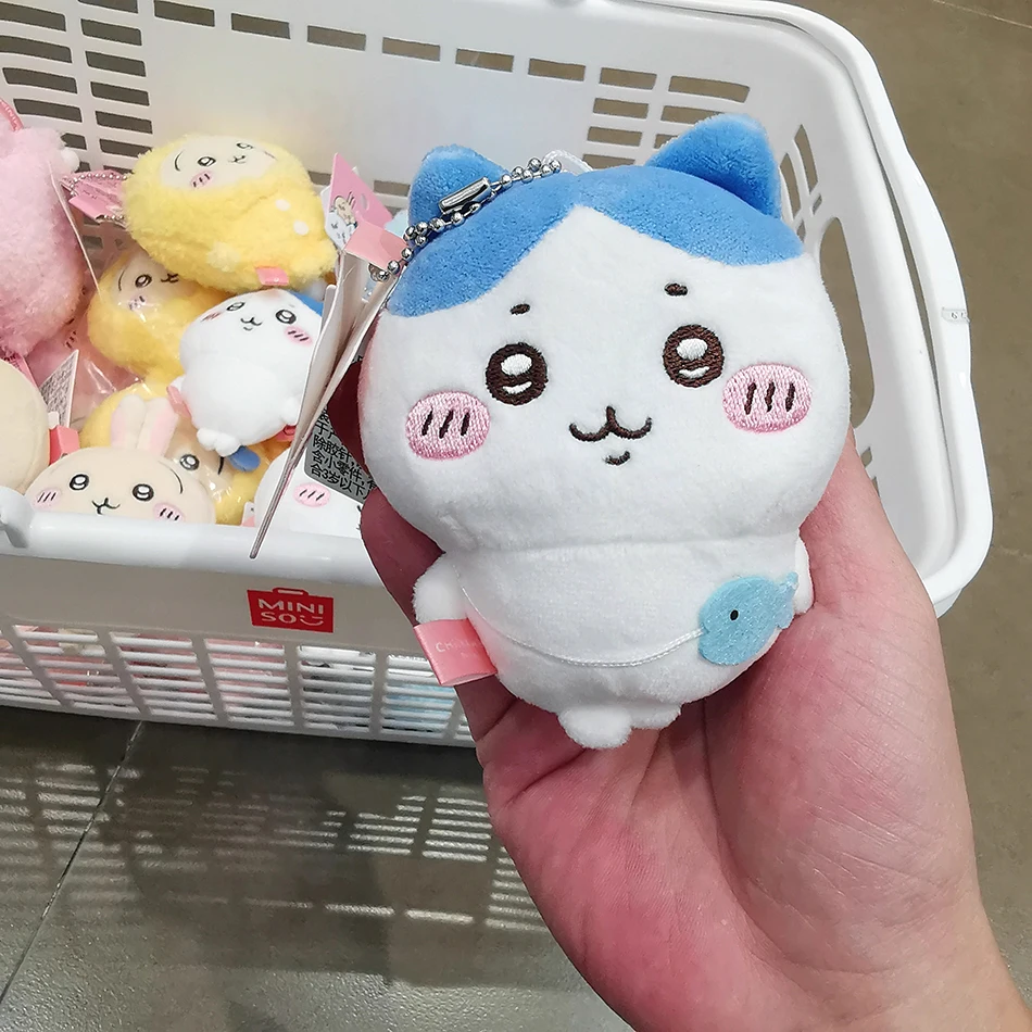 شخصيات كرتونية لطيف Hachiware قلادة الكرتون لطيف أفخم دمية المفاتيح أرقام تزيين مُثبت أنثى دمية طفل هدايا عيد الميلاد #3