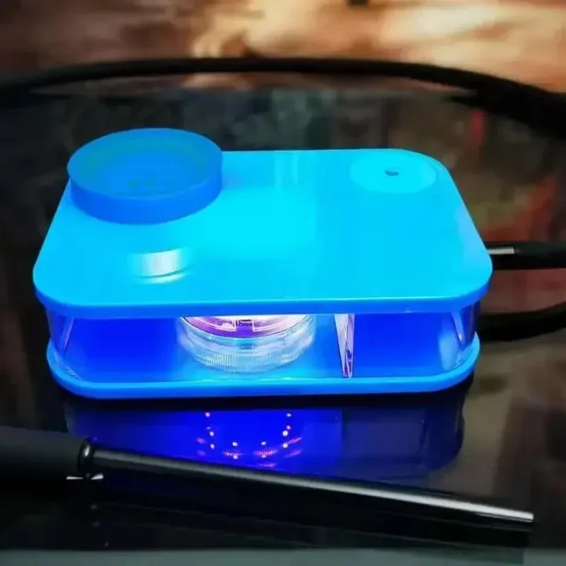 Book Style Hookah Shisha Set with Tobacco Bowl Hose Charcoal Cigarette Holder Narguile Complete Smoking Grass Pipe Accessories