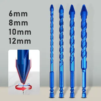 150mm Wydłużenie Wiertło mimośrodowe o wysokiej twardości z ukośną głowicą 6/8/10/12mm Nadaje się do wierteł Cegła szklana Plastikowa cementowa płytka drewniana