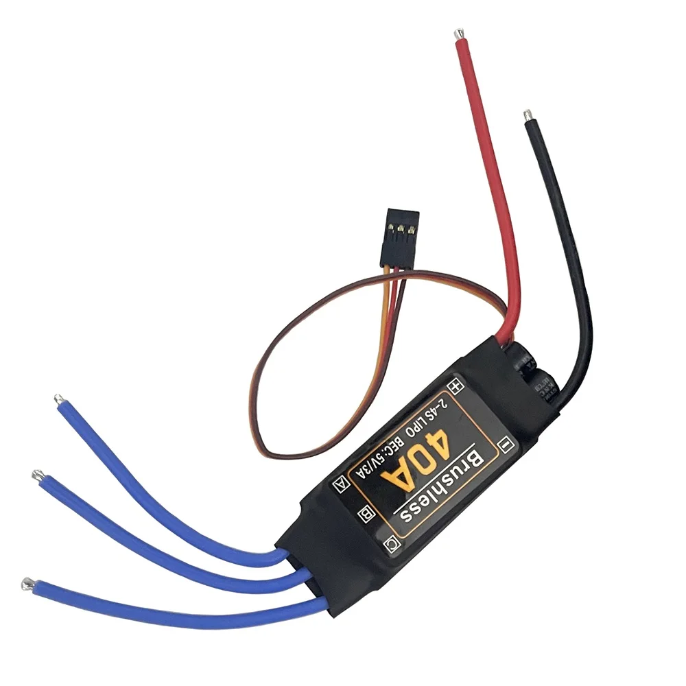 40A Brushless ESC Drone aeroplani parti componenti accessori regolatore di velocità motore RC giocattoli FPV elicottero Quadcopter durevole