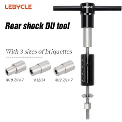 LEBYCLE MTB Bicycle Rear Shock Repair Tool Bike Needle DU Bushing Press-in Installation Cycling Shock Absorber Repair Tool