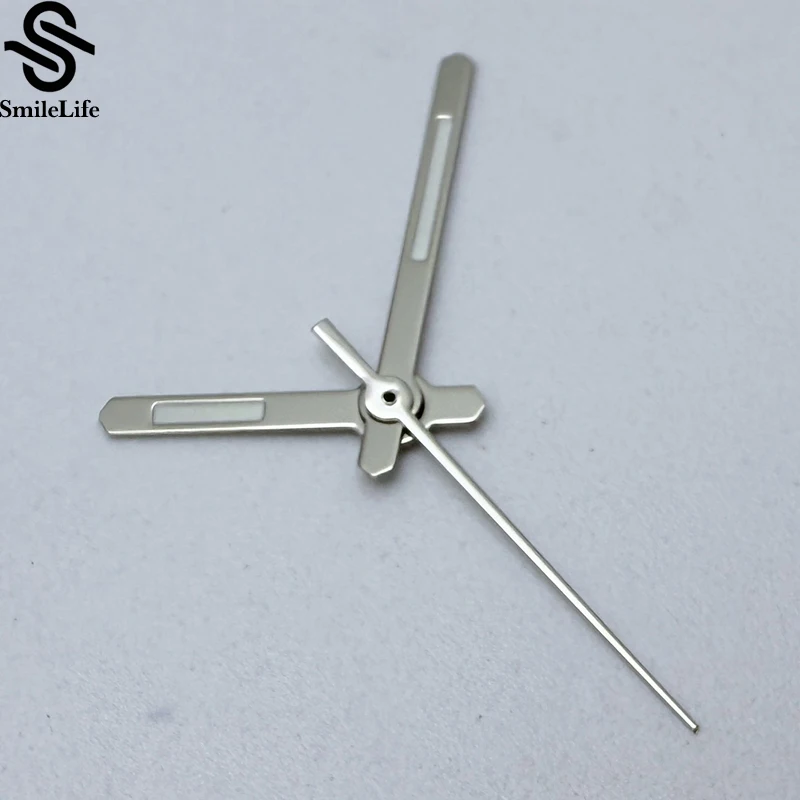 SmileLife NH35 серебряные полированные стрелки зеленые светящиеся подходят для Японии NH35/NH36/4R/7S автоматический механизм аксессуары для механических часов
