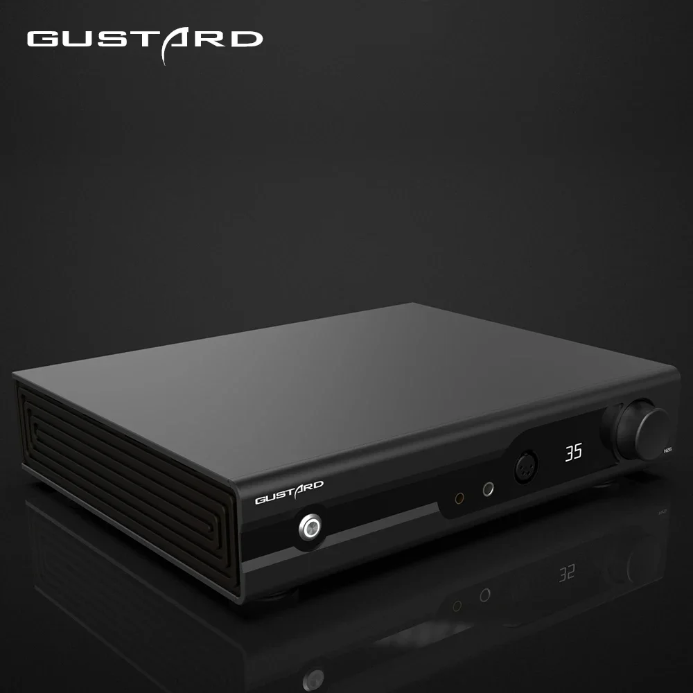 Gustard H26 Fully Balanced Discrete Class a Amplifier Two Gains with Remote Control Headphone Amplifier