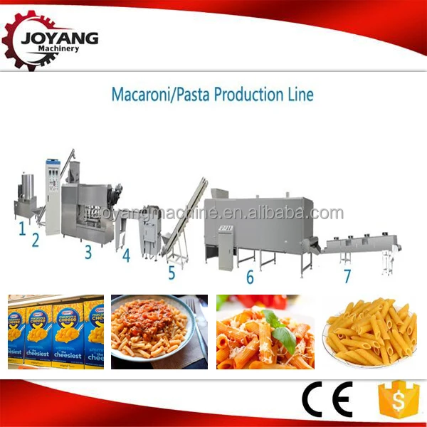 Full Automatic Italian Pasta Making Machine Production Line