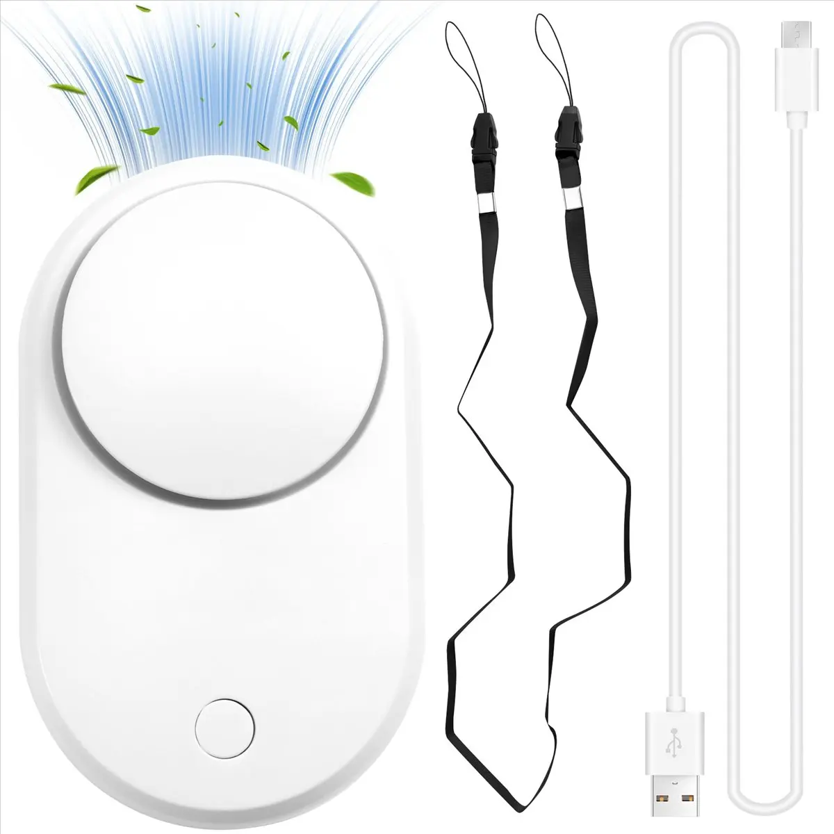 618 Mega Sale- USB Eyelash Fan Dryer Blower Graft Lashes Extension Dedicated Air Conditioning Glue Fast Dry DIY Fan Makeup White