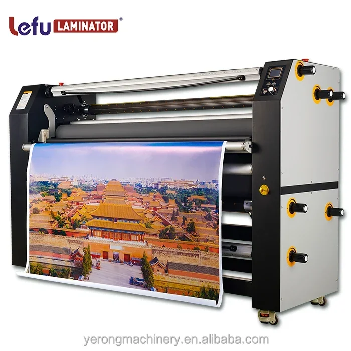 Laminatore di grande formato LeFu LF1700-F1 Plus 1600mm 1630mm laminatrice per vinile