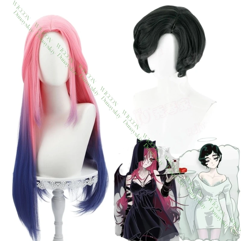 Length Cosplay Hair For Alien Stage Mizi Sua Heat Resistant  Wig Bonus Wig Cap Anime Convention Halloween Costume Accessory