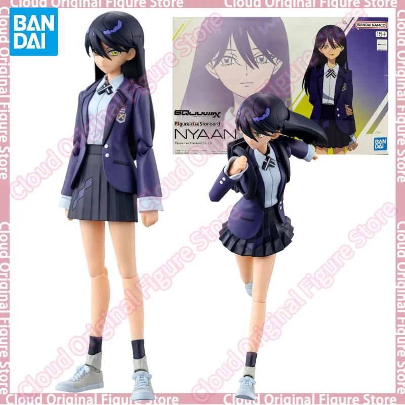 

In Stock 100% Original BANDAI SPIRITS Figure-rise Standard Nyaan PVC Anime Figures Model Collection Doll Toy Gift Hobby