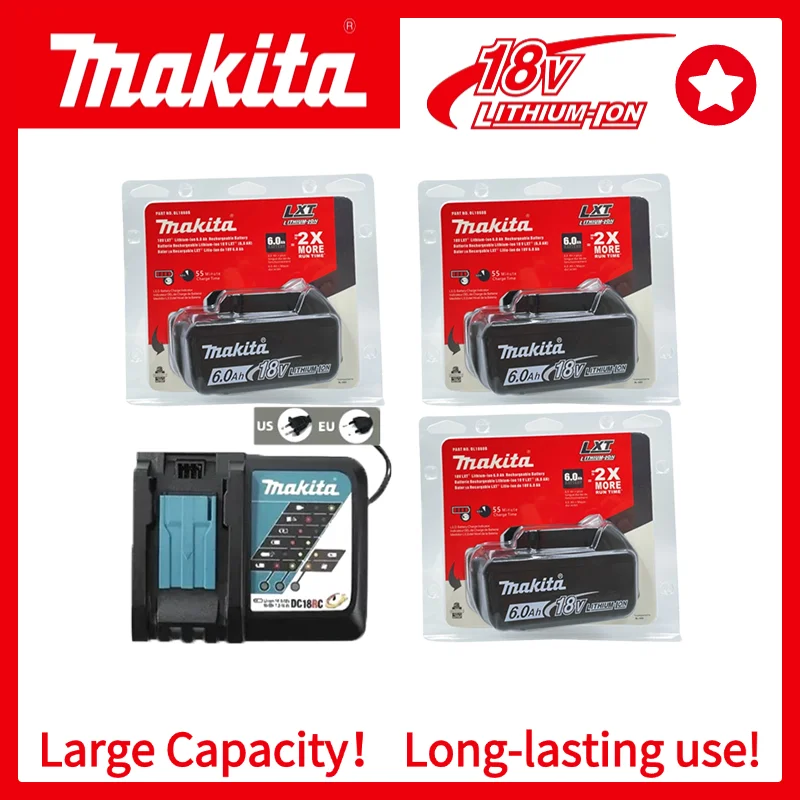 

Makita 18v 6.0Ah Battery 100% NEW Original | ☀️ All-Weather & Fast Charging | Compatible BL1830 BL1840 BL1850 Etc