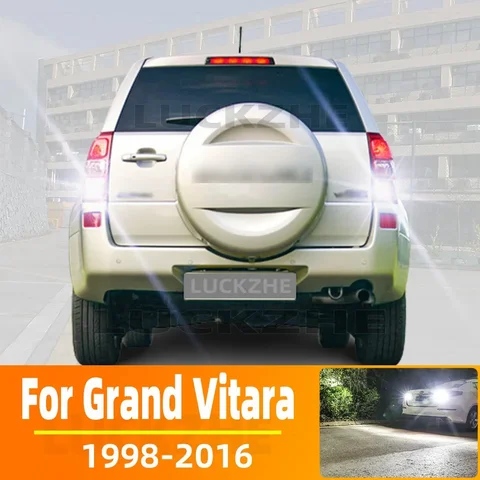 2 шт. светодиодный фонарь заднего хода для Suzuki Grand Vitara, аксессуары 1998-2015 2007 2008 2009 2010 2011 2012 2013 2014 резервный фонарь