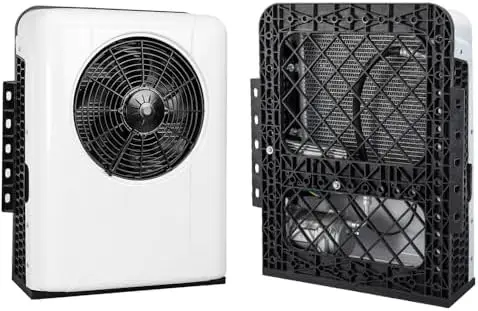 

12V RV Air Conditioner Outdoor Unit for Trucks, Vans, Excavators, Buses, Trailers - Compact Cooling Solution