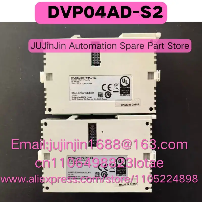 DVP04AD-S2 يستخدم في حالة عمل جيدة شحن سريع #2