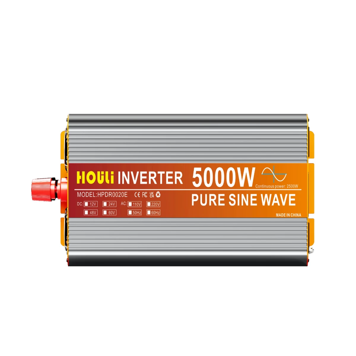 Solar Pure Sine Wave 3000W Invertor Color LCD Display 3000Watt 12V Inverter To 220V 4000W 5000W 24V 48V 60V 50HZ 60HZ EU