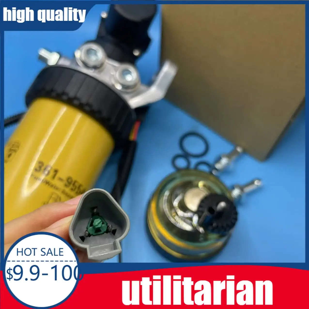 361-9554 3619554 C2.2 C6.6 228-9129 414E 416D 416E 420D for CAT Oil Fuel Water Separator Filter