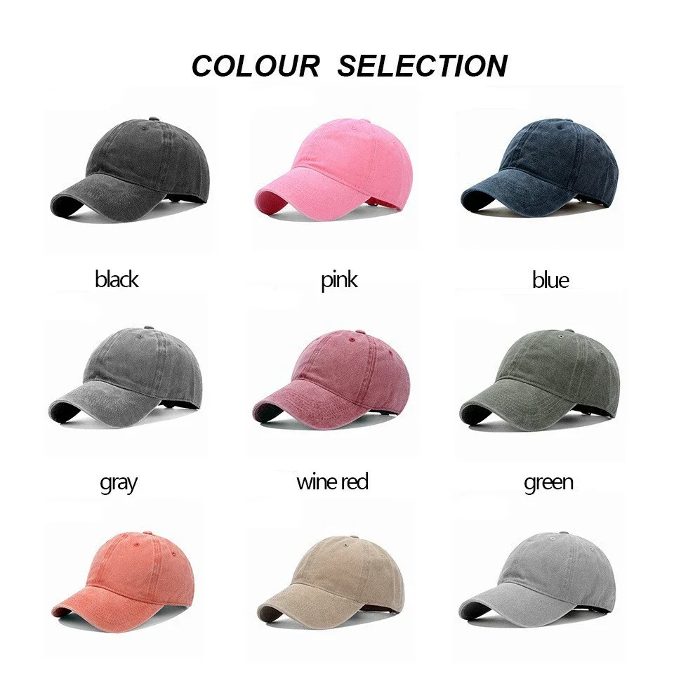 Solid Spring Summer  Women Ponytail Baseball  Fashion Hats Men Baseball  Cotton Outdoor Simple Vintag Visor Casual