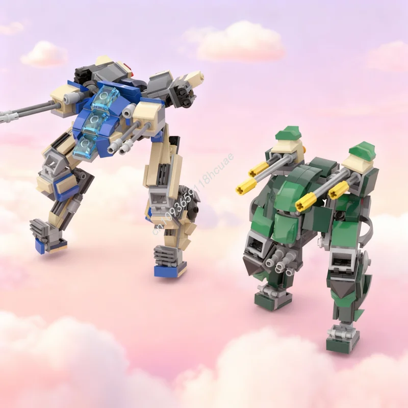 429pcs MOC Steel Vanguard Mechas Model Building Blocks Architecture Christmas Gift DIY Toys Creative Idea Brick Education