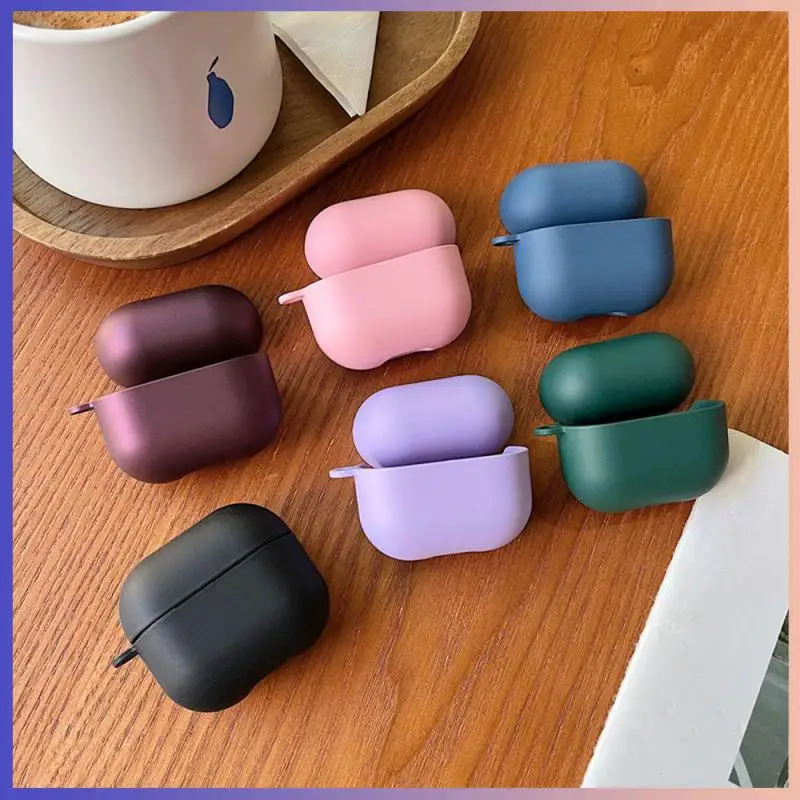 For Lenovo Thinkplus LP40 Pro Earphone Case Solid Color PC Protective Cover For Lenovo LP40 Pro Fashion Headset Shell 12 Colors