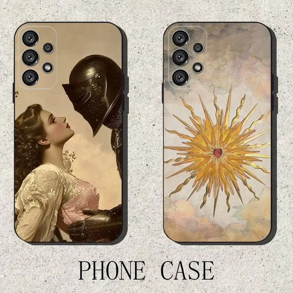 

Renaissance Art Painting Phone Case For Samsung S25,S24,S21,S22,S23,S30,Ultra,S20,Plus,Fe,Lite,Note,10,9,5G Black Cover