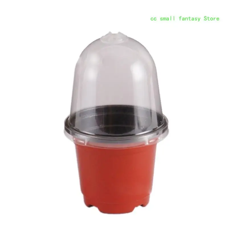 

R3MA 5/10/15/20Pcs Plastic Plant Nursery Pots Seed Starting Plant Pots Flower Pots