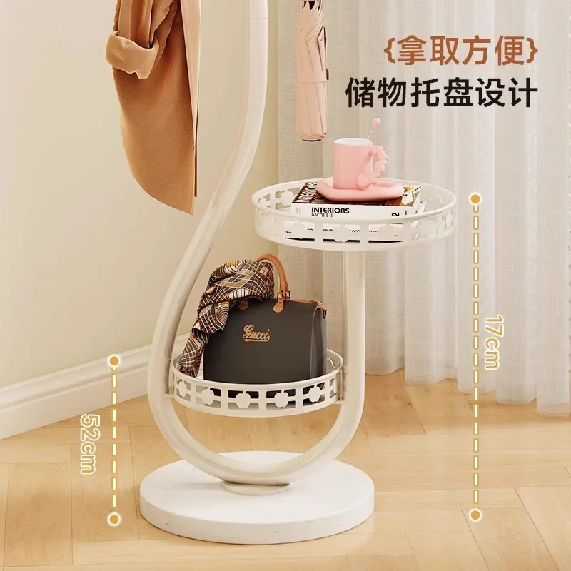 Bedroom light luxury tree branches, hanger, wrought iron clothes rack, entrance entrance floor vertical, storage coat rack
