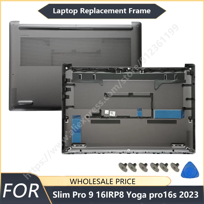 

New For Slim Pro 9 16IRP8 Yoga pro16s 2023 Bottom Cover Case Laptop Frames