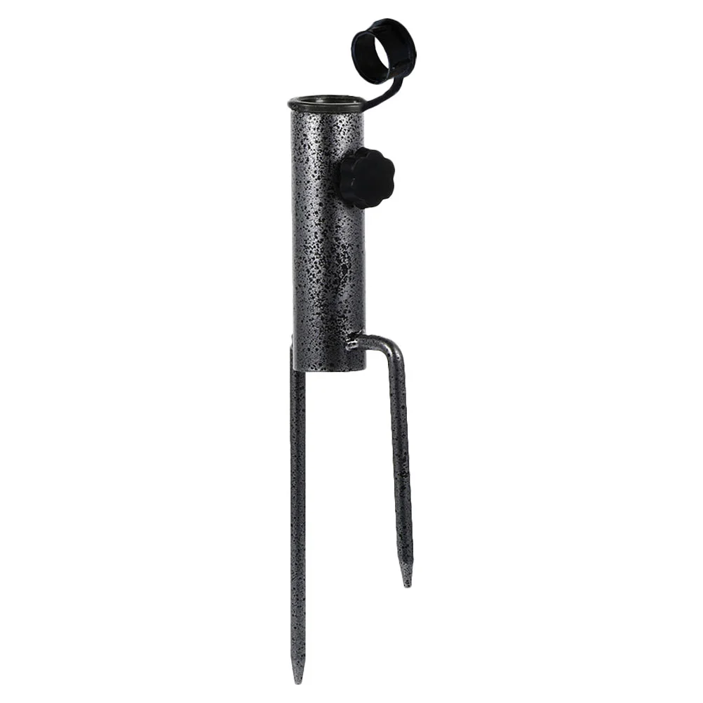 

Parasol Insert Outdoor Umbrella Anchor Stand Spiral Sand Stake for Holder Iron