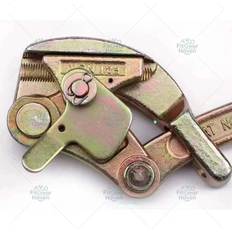 Multifunctional 1 Ton Wire Rope Grip Jaw Clamp Non-Slip Cable Pulling Tool