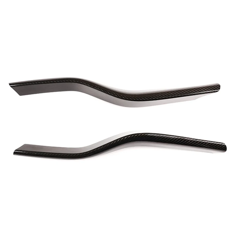 For 458 2011-2016 Dry Carbon Fiber Car Rear Bumper Splitter Lip Diffuser Spoiler Cover Trim Accessories