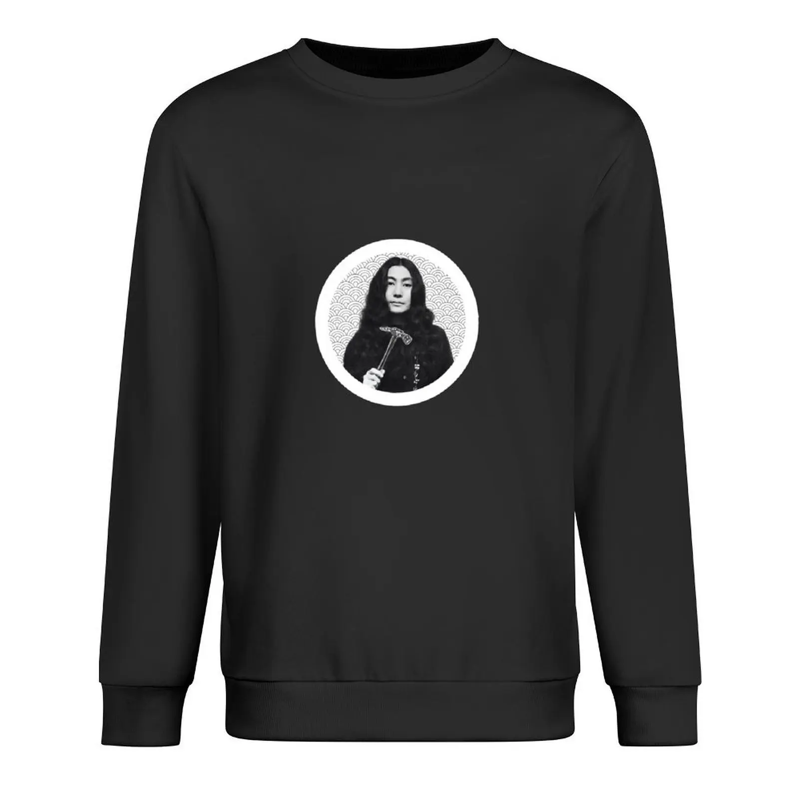 

Yoko Ono Oversized Pullover fashion men mens clothing korean autumn clothes men clothing aesthetic sweatshirts