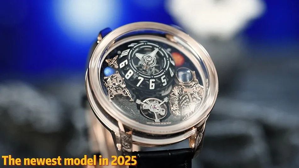 PINDU Uhr Männer Neue Space Serie Einzigartiges Design Dreidimensionale Zifferblatt Arabische Ziffern Leuchtende Saphir Mechanische Uhr W2101B – Detail 11