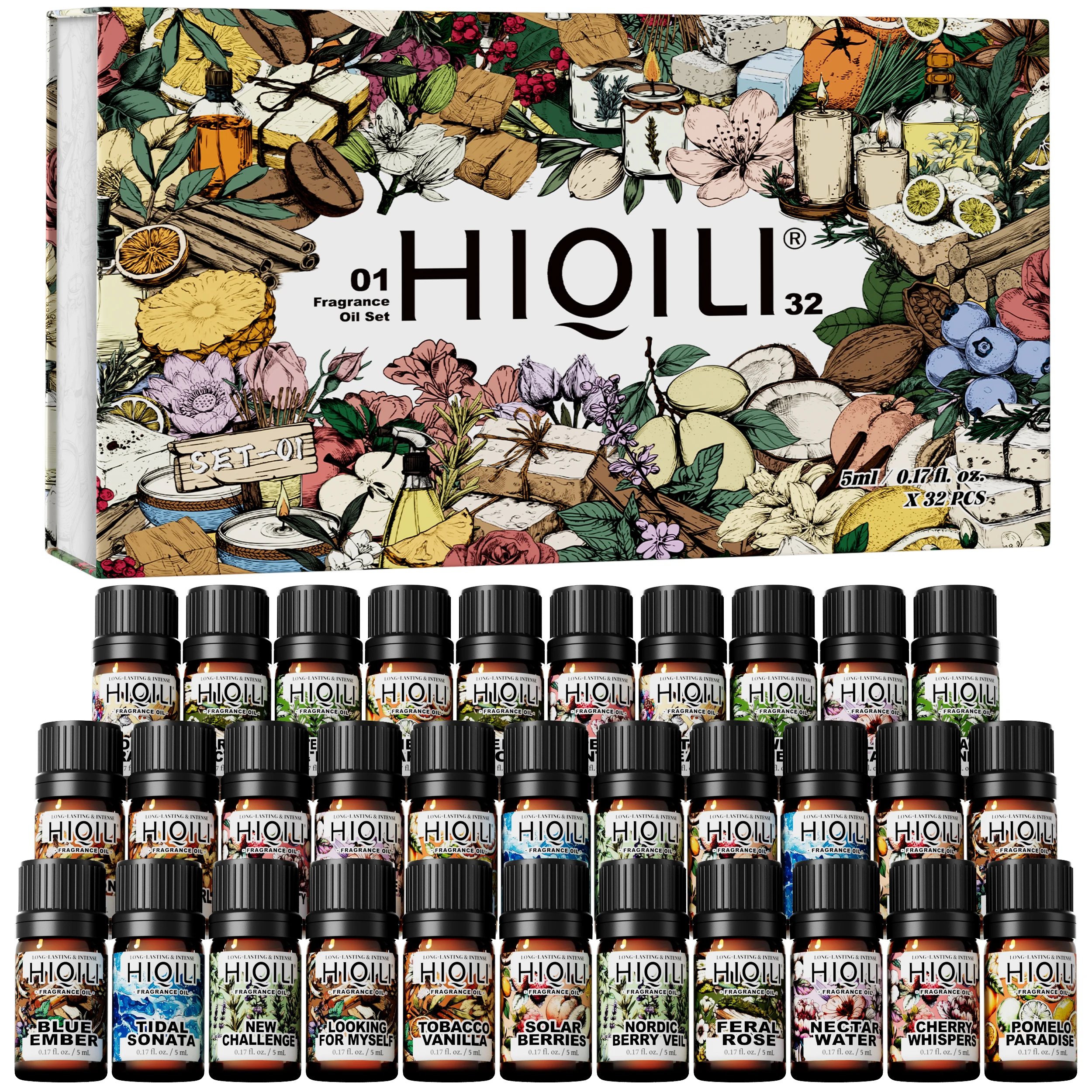 HIQILI 5ml Perfume Oil 32 Piec - Perfume And Fragrance Difference review and price
