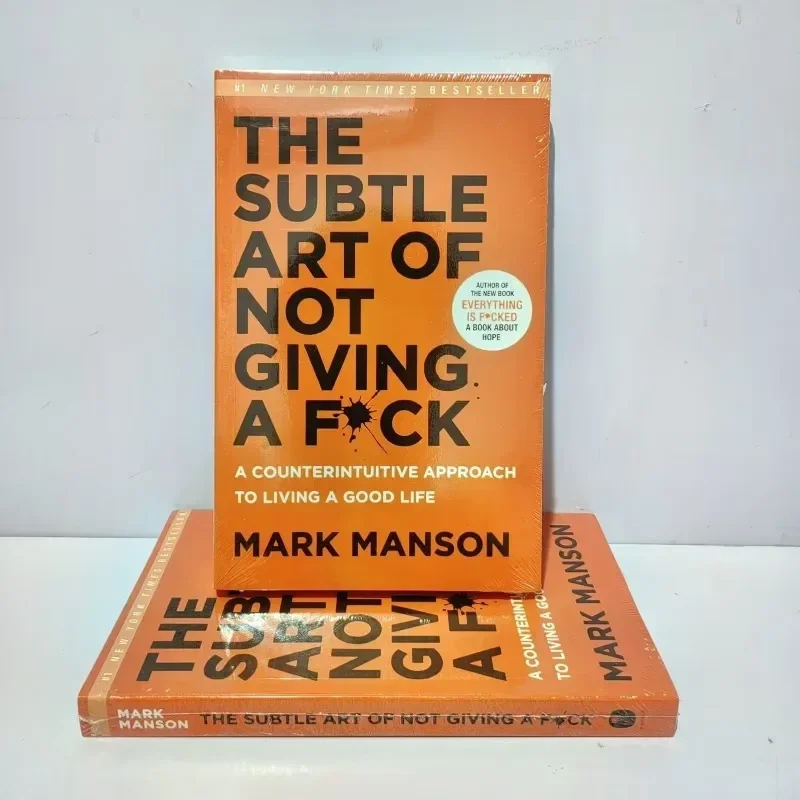 The Subtle Art of Not Giving A F**k/Reshape Happiness/how To Live As You Want By Mark Manson Self Management Stress Relief Book