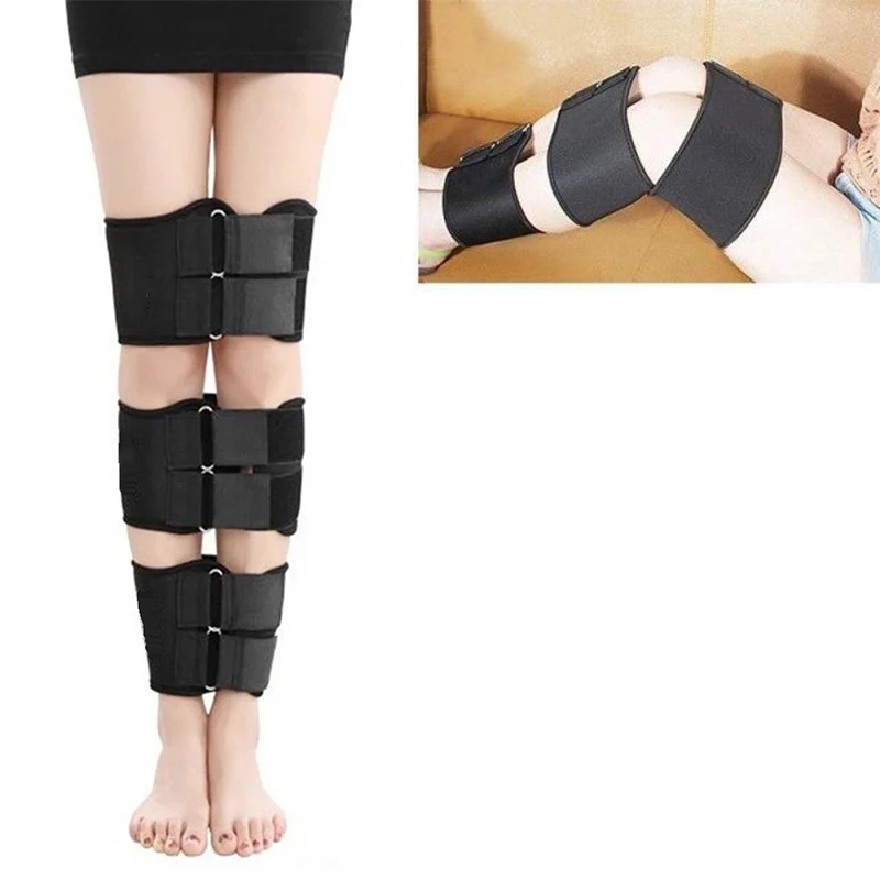 O/X Type Leg Curved Knee Legs Correction Belts Band Posture Corrector Band Effective Adjustable Beauty Leg Band Belt 3pcs/set