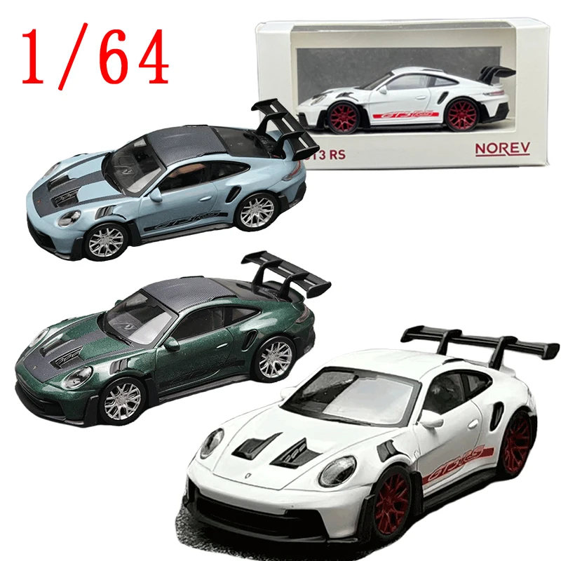 NOREV Diecast 1/43 مقياس بورش 911 سبيكة سيارة نموذج بورش 911 GT3 RS 2022 لعب المركبات عرض مجموعة هواية اللعب
