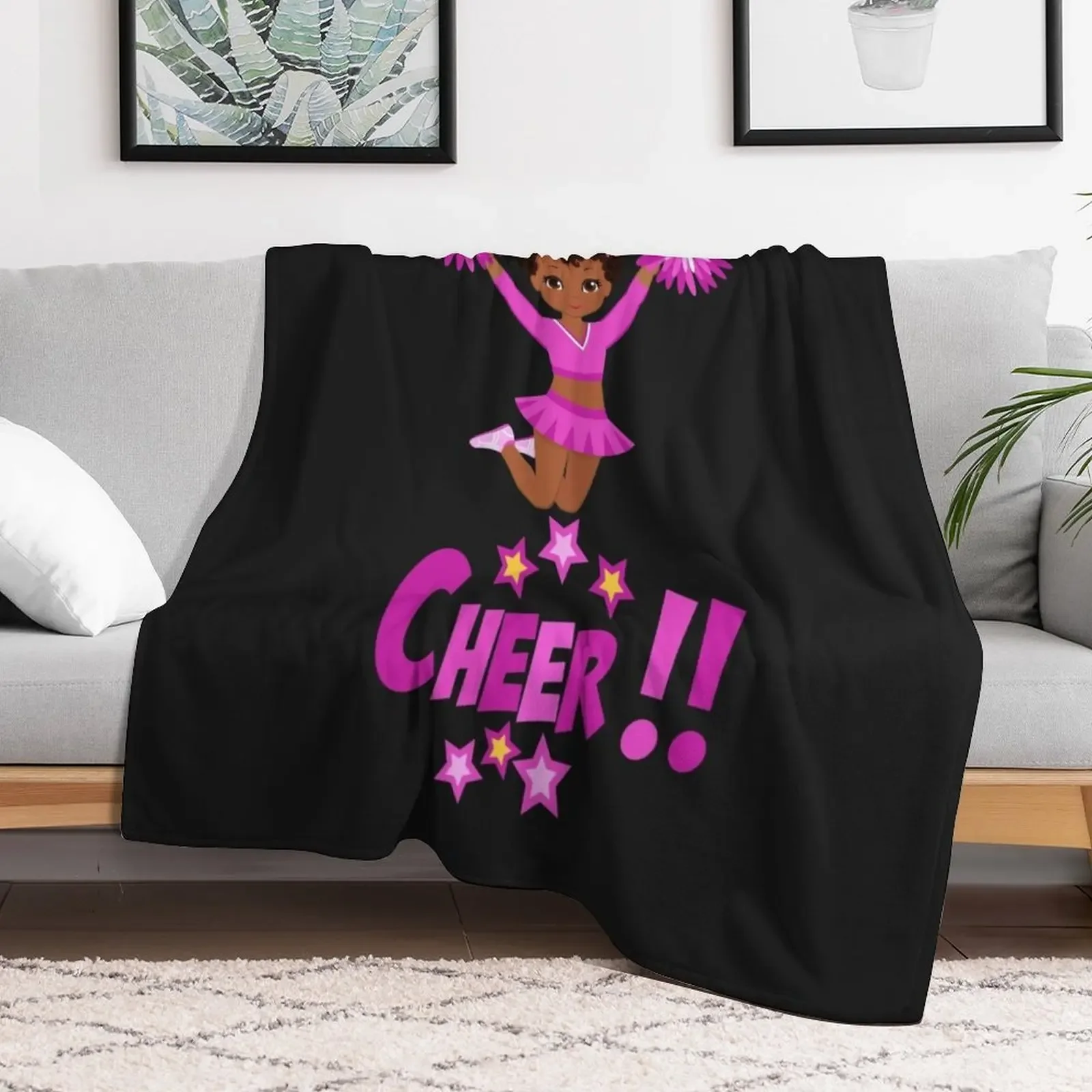 Cheerleader Throw Blanket Heavy Sofa Throw Decoratives Blankets