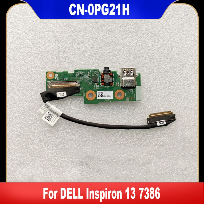 0PG21H New Original For DELL Inspiron 13 7386 Laptop USB Audio Interface Board With Cable PG21H CN-0PG21H High Quality