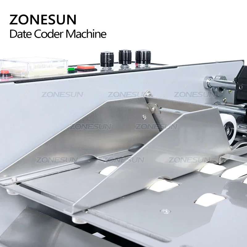 ZONESUN MY-380FW Coding Machine Semi Automatic Solid Ink Date Coding Machine Automatically Continuous Date Coding Machine