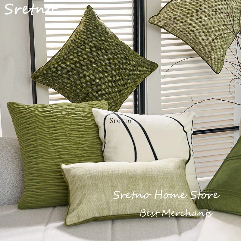

Sretno Nordic Sofa Pillow Living Room Home Decorations Car Seat Cushions Bay Window Cushion Bedroom Headboard Pillows Cojines