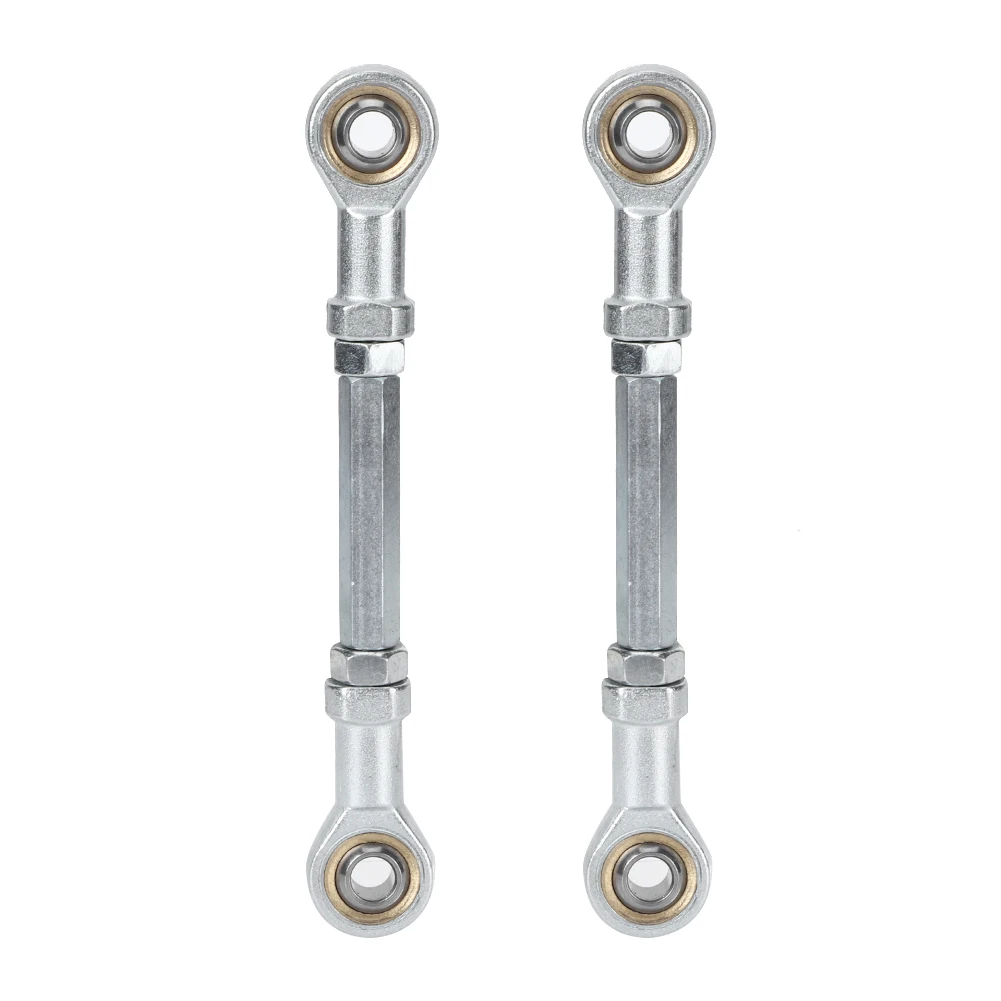 Steering Tie Rod 150mm -170mm 8mm Steering Tie Rod Kit Ball Joint for 49cc Electric Mini ATV Go Kart ATV Go Kart Accessory