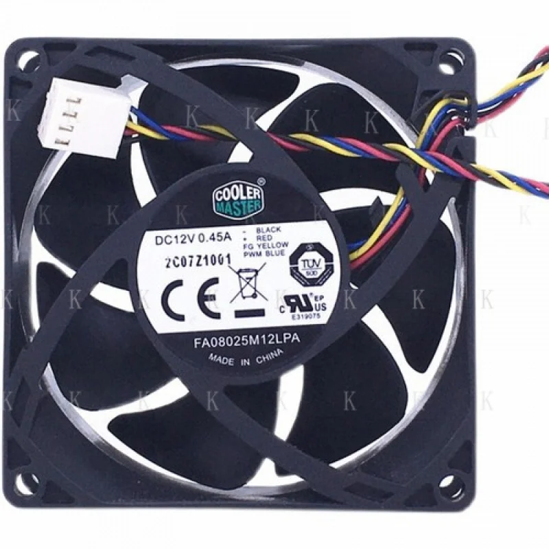 

C FOR Высококачественный охлаждающий вентилятор FA08025M12LPA 12 В 0,45 А 80*80*25 мм