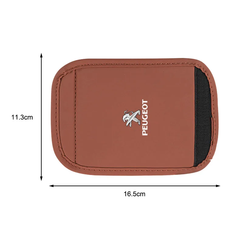 1/2Pcs Car Roof Handle Cover Door Armrest Leather Covering for Peugeot 308 408 508 RCZ 208 3008 2008 Gadgets Wheel Center Caps