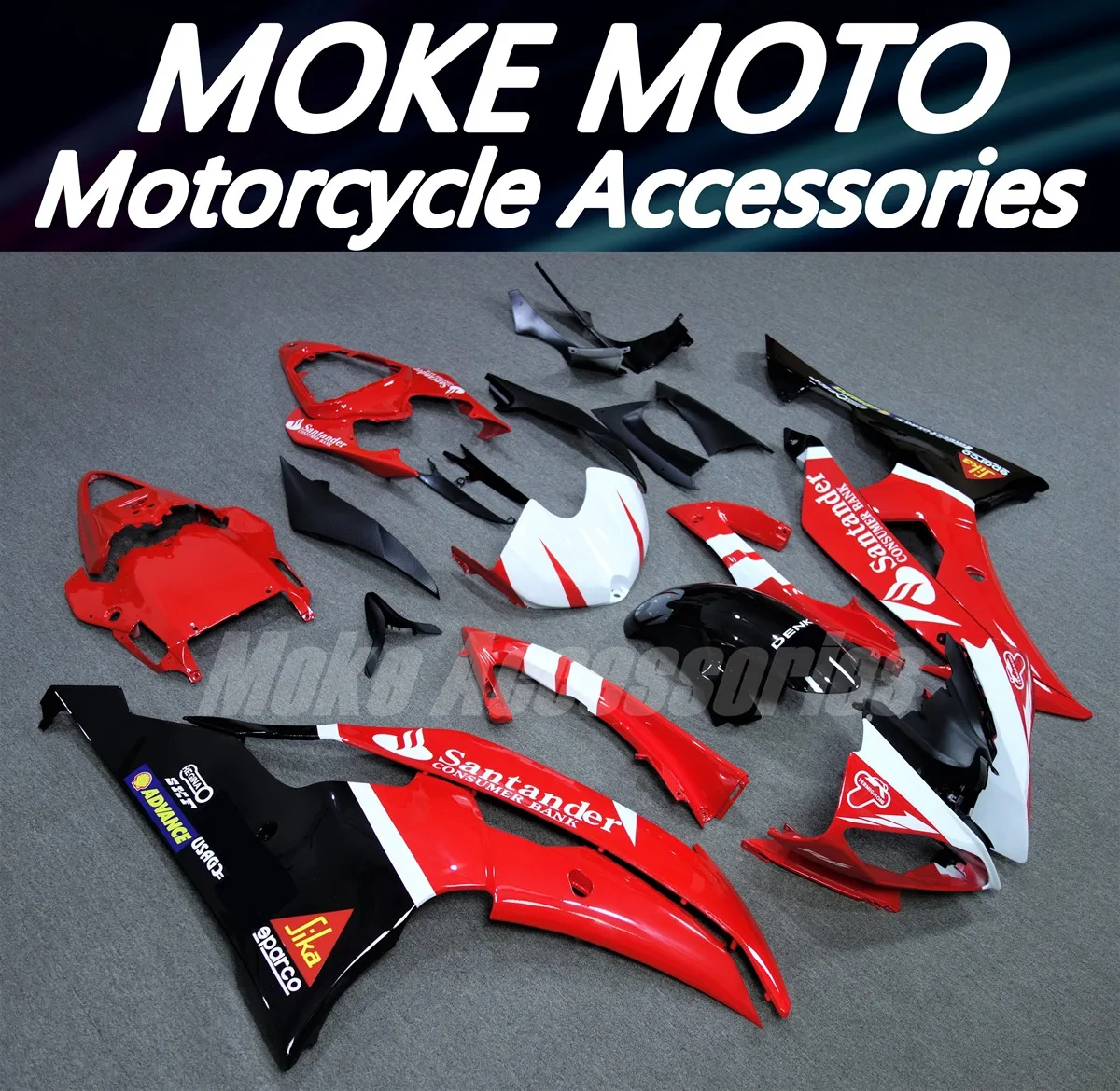 Motorcycle Fairings Kit Fit For  R6 2008 2009 2010-2014 2015 2016 Bodywork Set High Quality ABS Injection New Black Red Santande