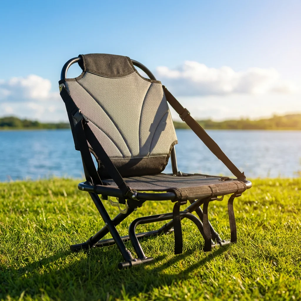 Kayak Seat with Slide Rail Aluminum Adjustable Height Seat for Sit - On - Top Kayak Fat Boat Canoe Accessories