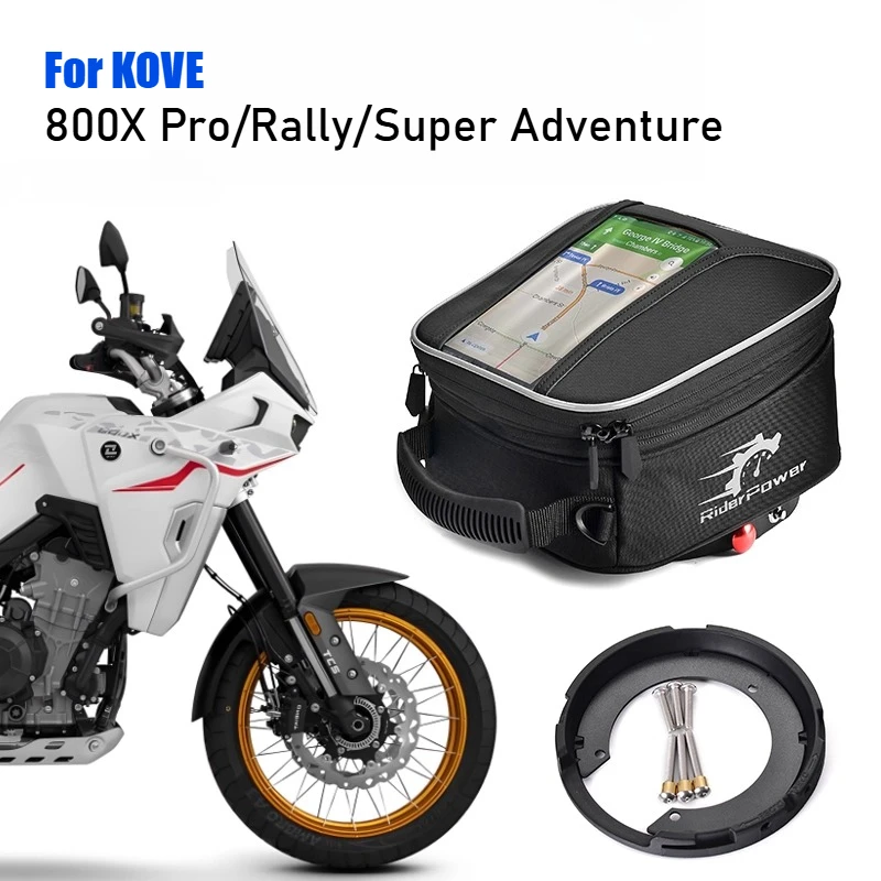 

Tank Bag For KOVE 800X Rally Pro Super Adventure Quick Lock Navigation Bags Backpack Waterproof Luggage Top Case Motorcycle Bag