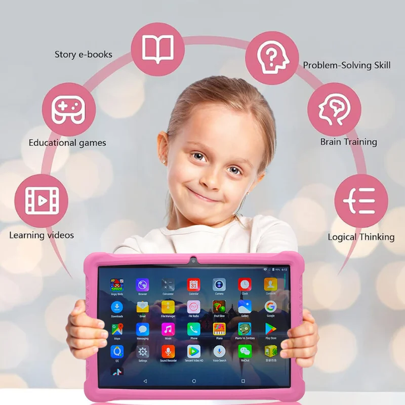 

Hot Sales 10.1 Inch Android 13 Learning Tablet PC For Kids Allwinner A523 8-core 4GB RAM 64GB ROM 6000mAh Dual Camera 6000mAh