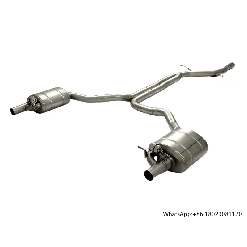 

Catback Exhaust For Audi A6 C8 2.0T 3.0T 2019-2021 Stainless Steel Pipes High Performance Exhaust System