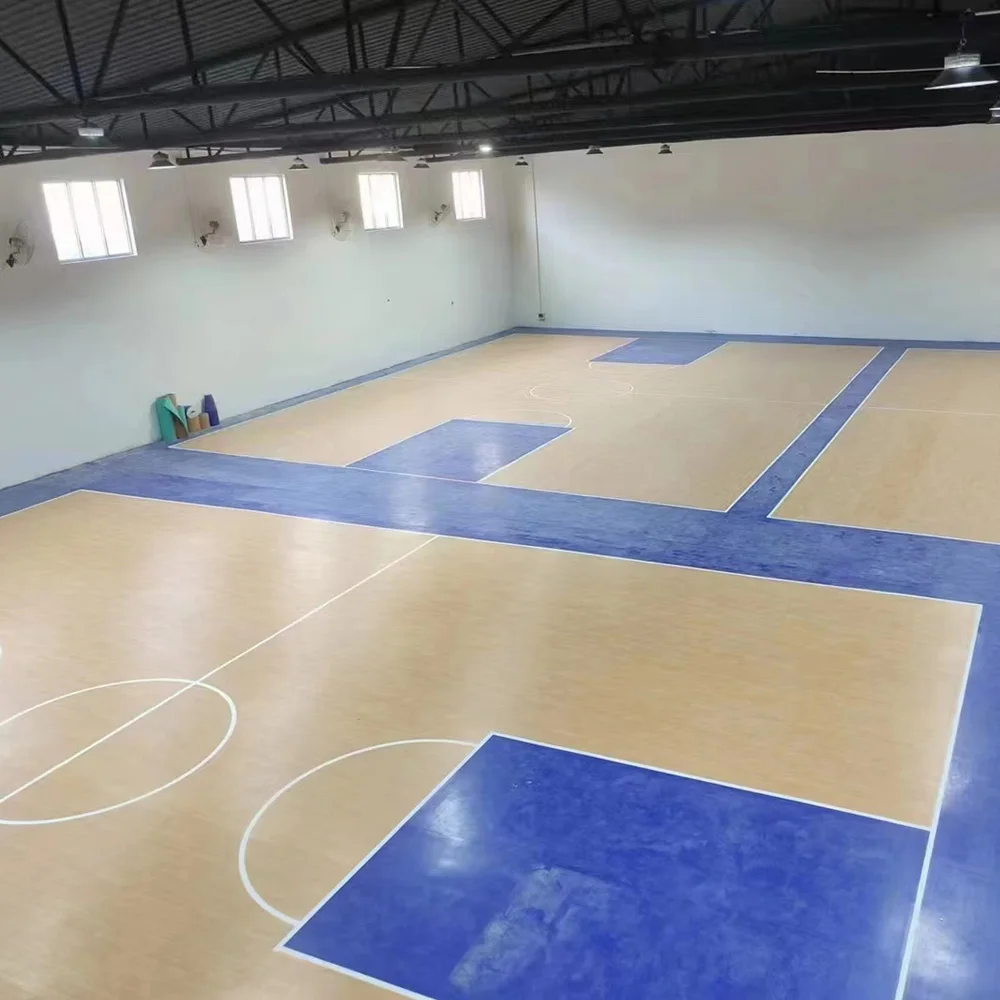 Beable Custom Printed Mats And Flooring For Basketball Court  Pvc Floor Covering