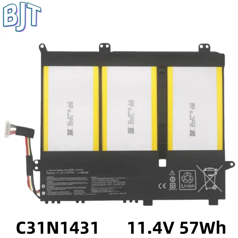 

100% New 6Cell C31N1431 11.4V 57Wh Laptop Battery for Asus R416SA R416NA L403SA L403NA E403NA E403SA L403NA-GA013TS GA018TS