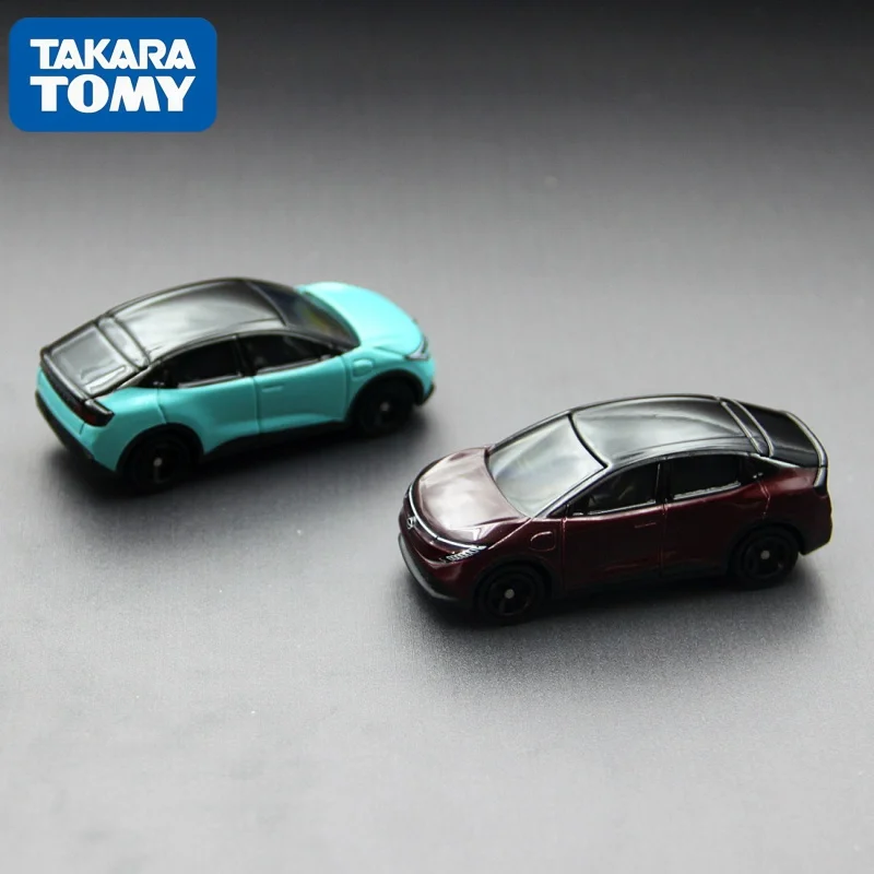 

Модель автомобиля Tomy Diecast из сплава, № 21, Nissan Leaf, масштаб 1:64, коллекционная игрушка для мальчиков, серия Red White Box 950424