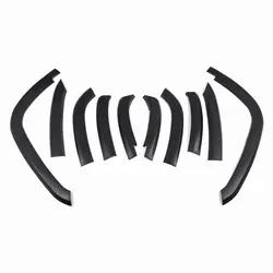 Car Accessories For Jeep Compass 2011 2012 2013 2014 2015 2016 ABS Front & Rear Fender Flares Cover Protector Moulding Trim